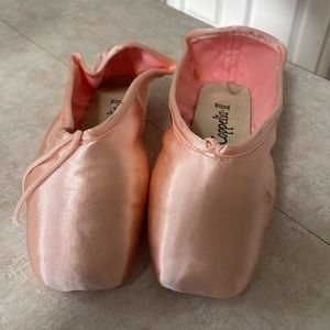Chacott Coppelia II Ballet Pointe Shoes Made In Spain 30 D M New